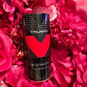 VINTAGE Avon Triumph Deodorant Talc 75g 2.6oz Vintage Refreshing Bold Fragrance